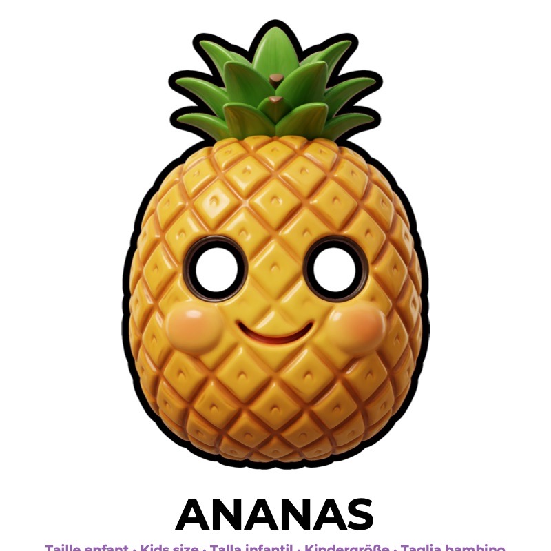 Ananas-Maske