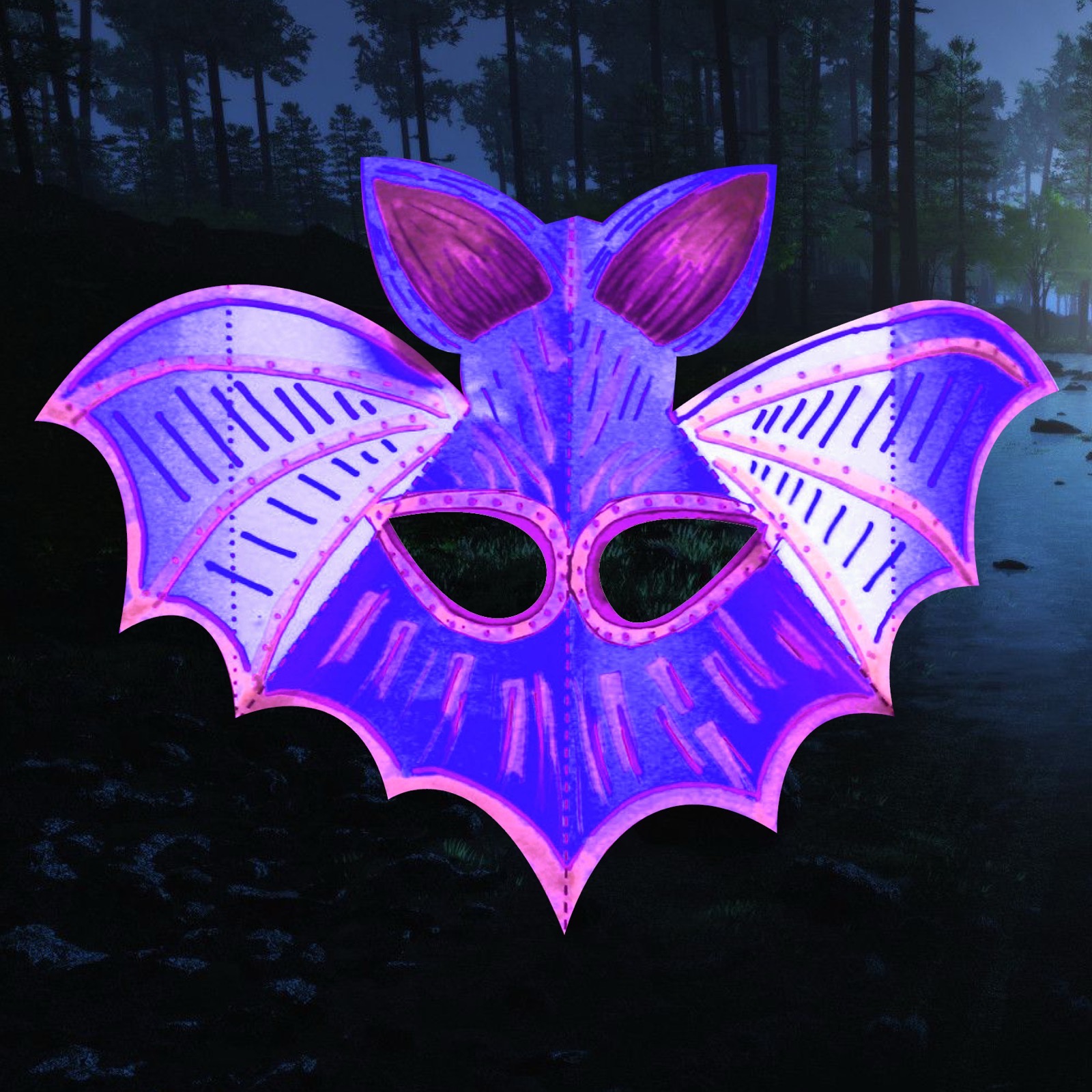 Masque Chauve-souris