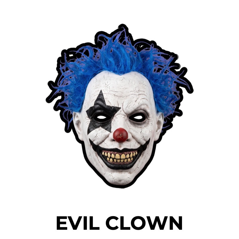 Horrorclown-Maske