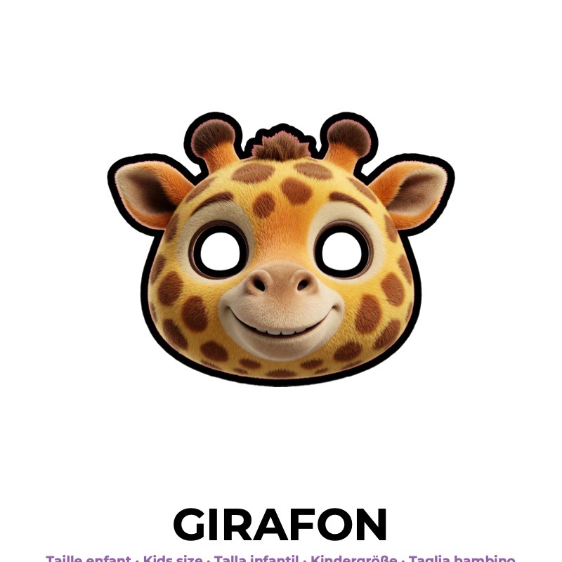 Masque de girafon
