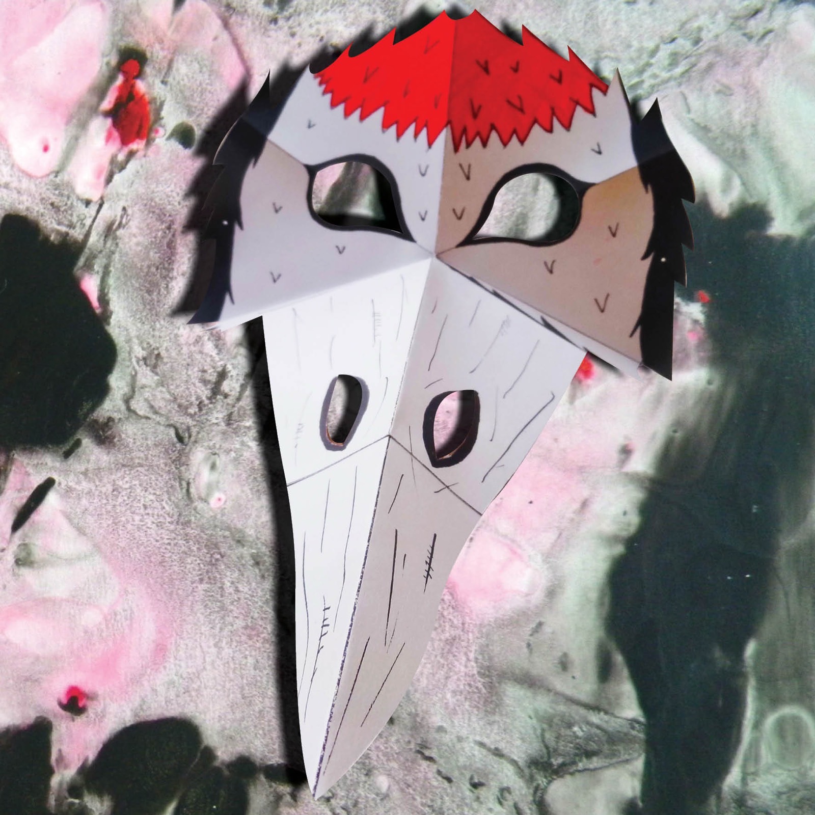 Masque Grue du Japon