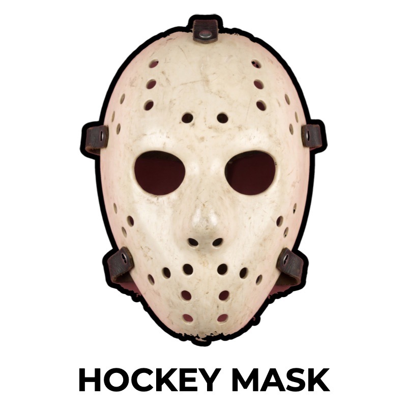 Horror-Eishockeymaske
