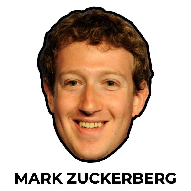 Mark-Zuckerberg-Maske