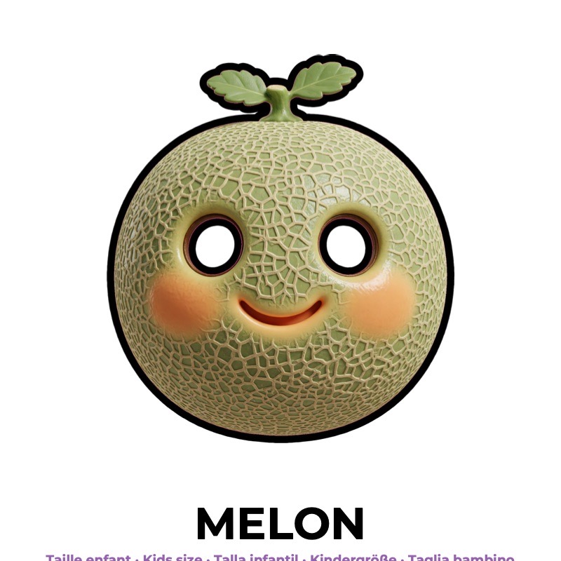 Melone-Maske