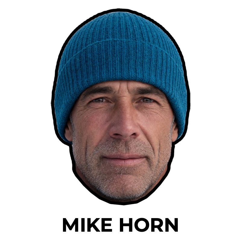 Masque de Mike Horn en papier, patron à imprimer