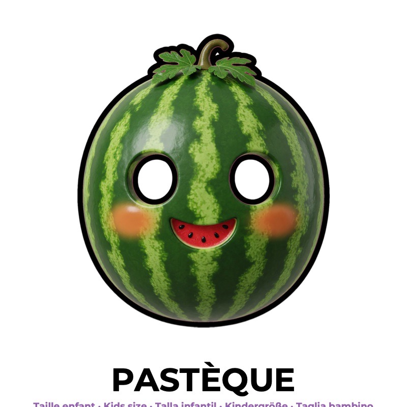 Wassermelone-Maske
