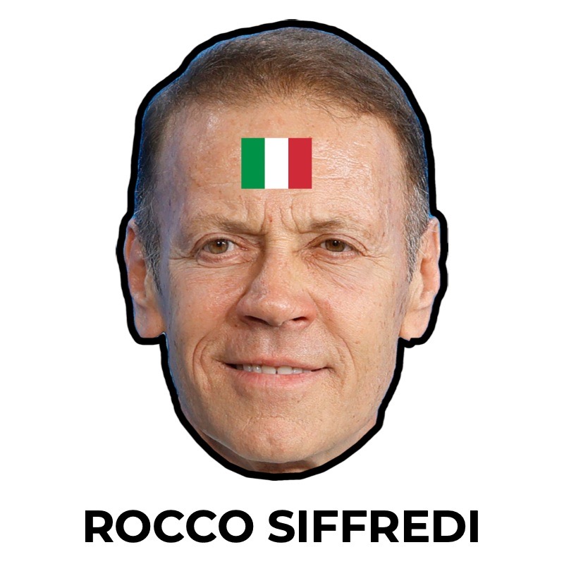Masque de Rocco Siffredi