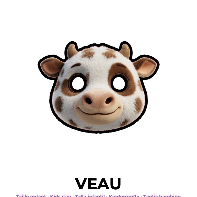Masque de veau