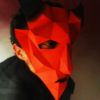 Masque de diable 3D