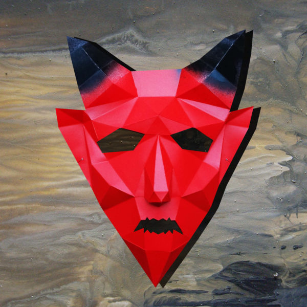 Masque de diable 3D