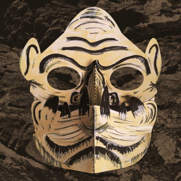 Masque de l'ogre des montagnes 3D