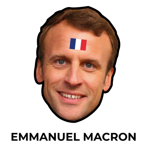 masque macron