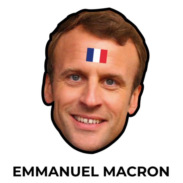 masque macron