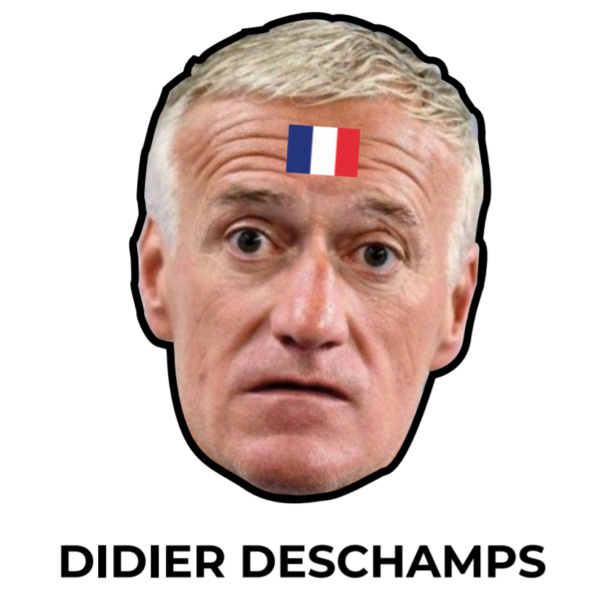 illustration masque didier deschamps