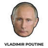 illustration masque Vladimir Poutine