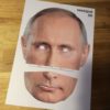 photo masque 3d de vladimir poutine