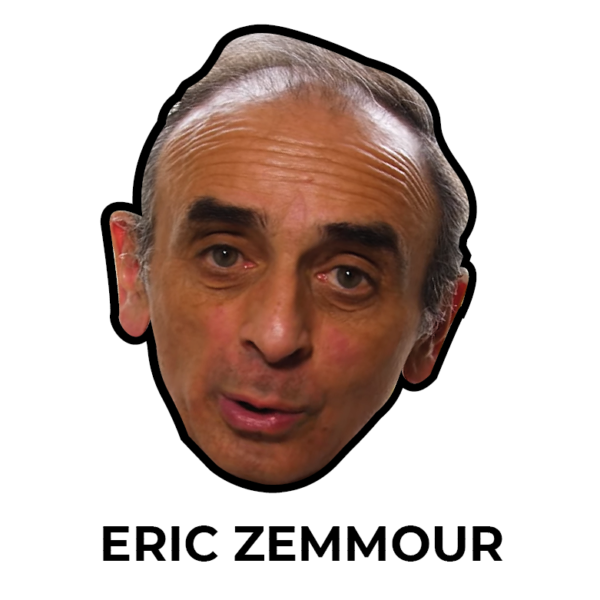 Masque Éric Zemmour
